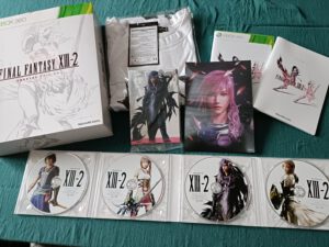 Final Fantasy XIII-2 Crystal Edition came with a 4 disc soundtrack.